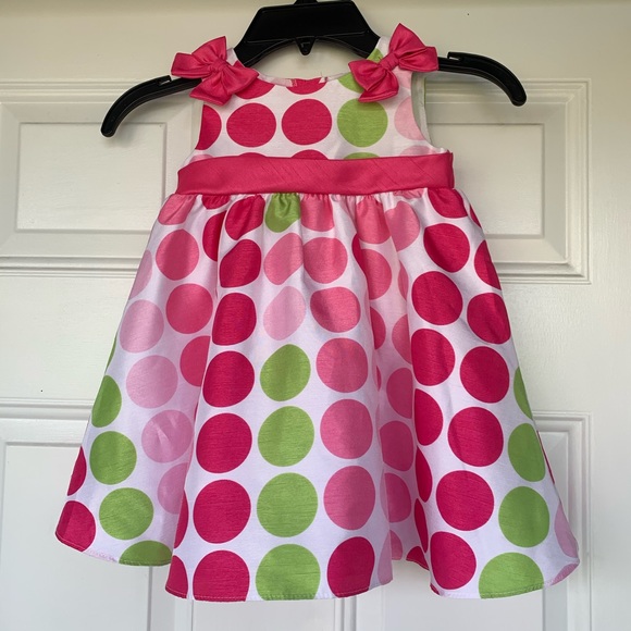 Rare Too! Other - Rare Too! Polka Dotted Dress - size 12 months